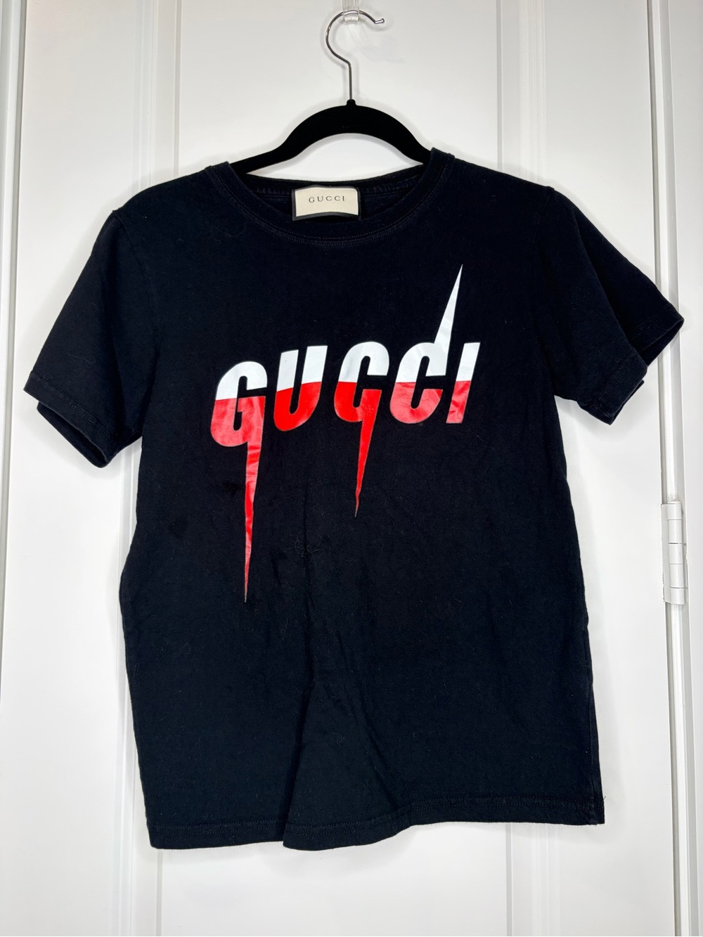 Gucci Kids Black Logo T Shirt